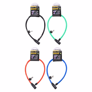 Dunlop dviračio trosinė spyna nuo vagystės, žalia