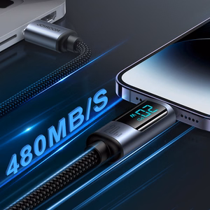 USB Кабель Joyroom "S-CL020A16" чёрный "Type-C / Lightning" 120см (до 20W)