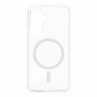 Dėklas for Samsung S26 Forcell F-Protect Clear Hybrid Premium suderinamas su MagSafe skaidrus