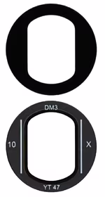 Samsung S918 S23 Ultra kameros stikliukas Black (lens Tele 10x) 1pcs (service pack)