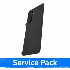 Galinis dangtelis, suderinamas su Samsung A366 A36 5G / Nuostabus juodas / (Service Pack)