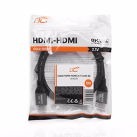 Etteri HDMI-HDMI kabelis (v2.1 | 8K | 1 m) juodas