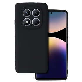 Matinis dėklas telefonui (m) juodas (m) - skirtas XIAOMI Redmi Note 14 Pro 5G