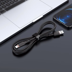 Acefast kabelis MFI USB - Lightning 1.2m, 2.4A juodas (C2-02 juodas)
