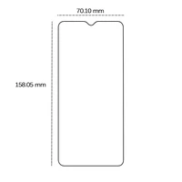 Grūdintas stiklas 2,5D Motorola Moto E13