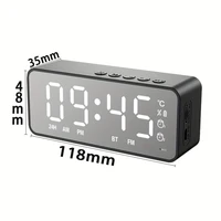 Setty desk clock + FM + Bluetooth speaker SCL-01FM-S