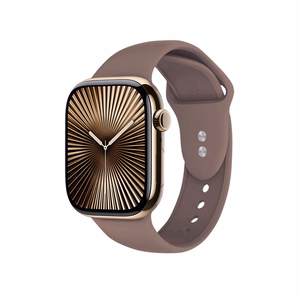 Crong Liquid Apple Watch dirželis, 38/40/41/42 mm, rudas