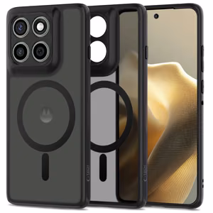 Tech-Protect MagMat MagSafe dėklas Motorola Edge 60 Pro - matinė juoda