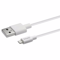 Savio Cl-193 USB kabelis USB 2.0 2 m USB A USB C/Lightning Balta