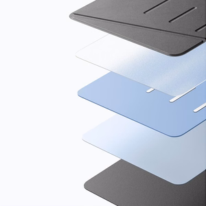 ESR Flip Hybrid dėklas iPad 10.9" 2022 (10 kartos) / 11" 2025 (11 kartos) - juodas