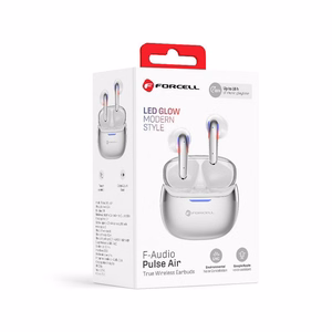 Forcell F-Audio Pulse Air ENC Wireless In-Ear TWS Earbuds silver