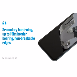 LCD apsauginis stikliukas 5D Mr. Monkey Glass (Strong Lite) Samsung S948 S26 Ultra juodas