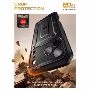 Supcase UB Pro dėklas telefonui iPhone 17 Pro - juodas