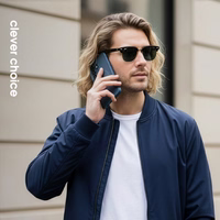 Crong Hybrid Matte Magnetic - MagSafe dėklas Samsung Galaxy S25 (Navy mėlynas)