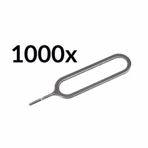 1000 vnt. pakuotė - SIM kortelės atidarymo įrankis / SIM išėmimo įrankis iPhone 3G 3GS 4 4G 4S