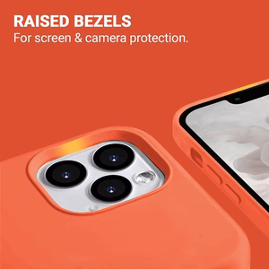 Crong Color Cover dėklas, skirtas iPhone 13 Pro, koralų spalvos