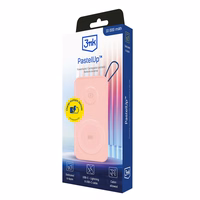 3mk PastelUp 10000mAh 22.5W USB 1A1C Išorinė baterija (f) - rožinė