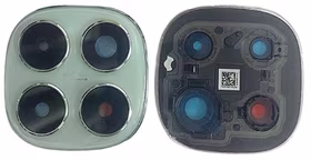 Xiaomi Redmi Note 14 Pro 5G kameros stikliukas su rėmeliu Green ORG