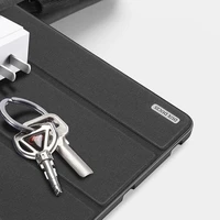 DUX DUCIS dėklas DOMO sulankstomas su pieštuko laikikliu SAMSUNG Tab S8 Ultra (X900/X906) juodas