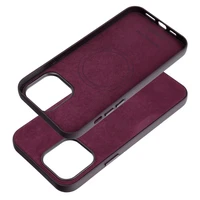 Dėklas telefonui WOVEN MAG COVER, suderinamas su MagSafe, iPhone 13 Pro Max, bordo