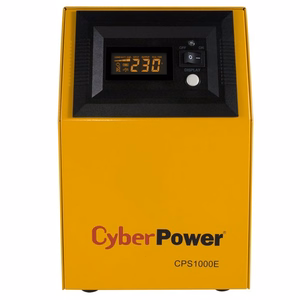 CyberPower CPS1000E nepertraukiamo maitinimo resursai (UPS) Dviguba konversija (prisijungus) 1 kVA 700 W 2 AC išvestis(ys / čių)