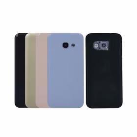 Galinis dangtelis skirtas Samsung A320 A3 2017 juodas / (su kameros stikliuku) HQ