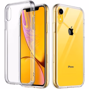Чехол iPhone XR прозрачный чехол 2 mm коробка прозрачный