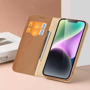 Dux Ducis Hivo dėklas telefonui su RFID blokavimu - rudas