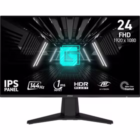 Monitorius MSI G242L E14 23.8" žaidimų IPS 1920x1080 144Hz 1ms juodas