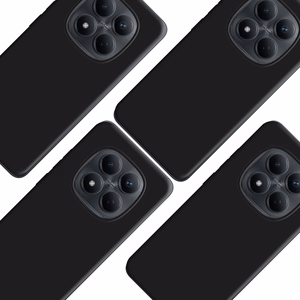 3mk Matt Case Pro dėklas, skirtas Xiaomi Redmi Note 15 Pro 4G, matinis juodas