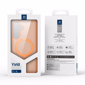 Dėklas Dux Ducis Yind Magnetic Stand Samsung S942 S26 oranžinis