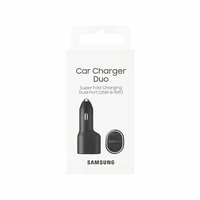 Automobilinis įkroviklis Samsung EP-L4020NBEGEU 40W USB-C/USB-A juodas