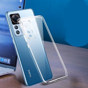 Dėklas telefonui ULTRA SLIM 0,5 mm Xiaomi 12T / 12T Pro skaidrus