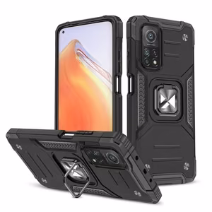 Wozinsky žiedinis šarvuotas hibridinis dėklas + magnetinis laikiklis Mi Poco M4 Pro 5G / Redmi Note 11 5G (China) / Redmi Note 11T 5G / Redmi Note 11S 5G juoda