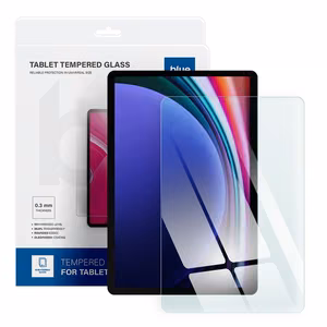 Apsauginis stiklas mėlynas - SAMSUNG Galaxy Tab S9+ 12.4"