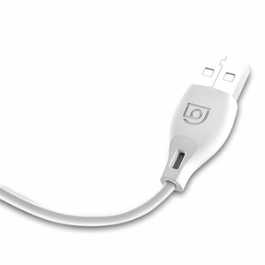 Dudao L4M USB-A - MicroUSB 2.4 A Laidas 1m - Baltas
