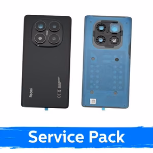 Galinis dangtelis skirtas Xiaomi Redmi Note 14 Pro 4G / Midnight Black / (Service Pack)