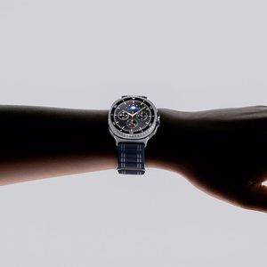 SPIGEN WBF1 dirželis SAMSUNG GALAXY WATCH 8 / CLASSIC (40 / 44 / 46 MM) tamsiai mėlynas