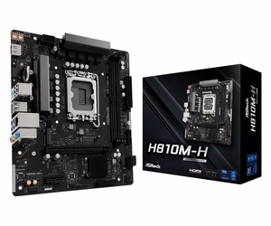 Asrock H810M-H pagrindinė plokštė Intel H810 LGA 1851 (Socket V1) micro ATX