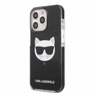 Karl Lagerfeld KLHCP13LTPECK iPhone 13 Pro / 13 6.1" hardcase black/black Choupette Head
