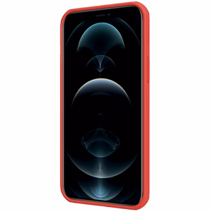 Nillkin Super Frosted Shield Pro dėklas, skirtas iPhone 13 Pro Max, patvarus, raudonas
