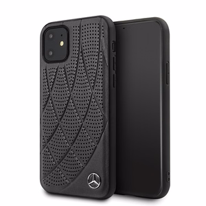 Mercedes Bow Line dėklas iPhone 12 mini - juodas