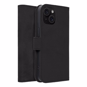TENDER knygos dėklas telefonui IPHONE 15 juodas