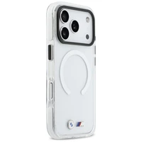 BMW M IML Shockproof Metal Logos MagSafe Case for iPhone 17 Pro Max - Transparent
