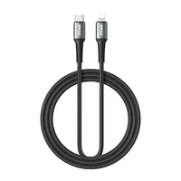 BWOO pintas kabelis USB-C - Lightning 3m 30W juodas
