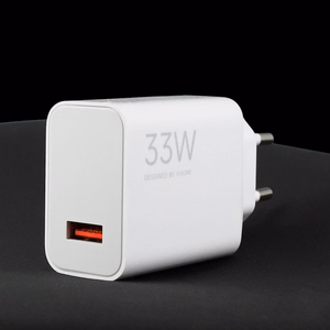 Xiaomi MDY-16-EF 1xUSB-A 33W sieninis įkroviklis su 3A USB-C kabeliu - baltas
