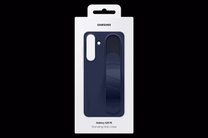 GS731CN dėklas su stovu ir laikikliu Samsung Galaxy S25 FE, tamsiai mėlynas