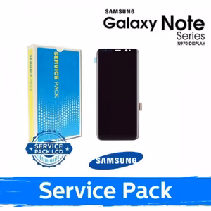 Ekranas skirtas Samsung N970 Note 10 juodas (Service Pack) (NF version)