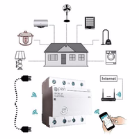 SONOFF išmanusis 4 kontaktų jungiklis Wi-Fi