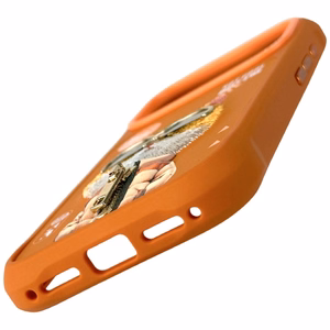 Nimmy Cool&Cute 2.0 Cat deklas iPhone 17 Pro - oranzinis